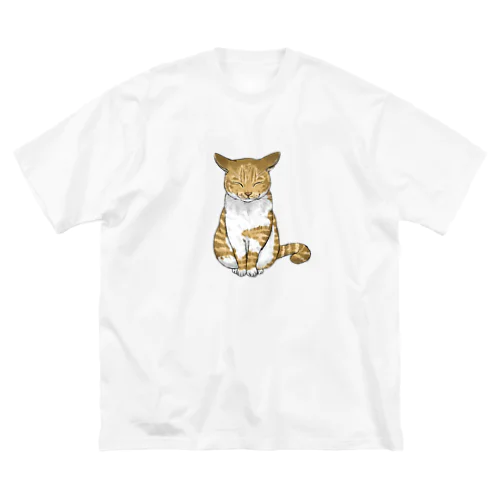 居眠り ビッグシルエットTシャツ