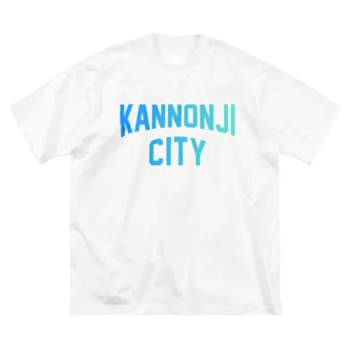 観音寺市 KANNONJI CITY ビッグシルエットTシャツ