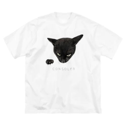 CONSOLER 猫 004 ビッグシルエットTシャツ