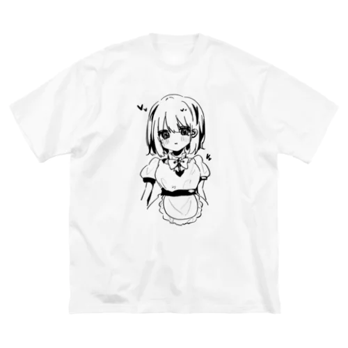 おめめぐるぐるメイド ビッグシルエットTシャツ