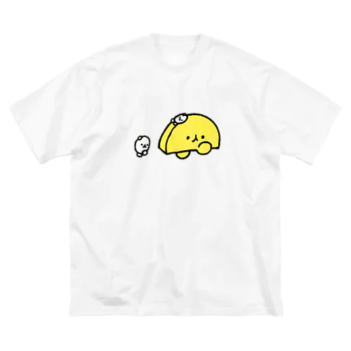 たくあんくんと発芽米 ビッグシルエットTシャツ