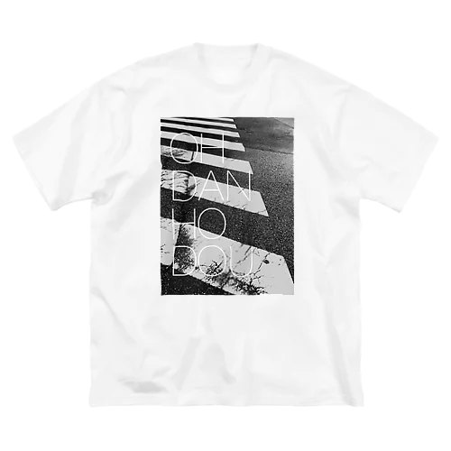 横断歩道 ビッグシルエットTシャツ