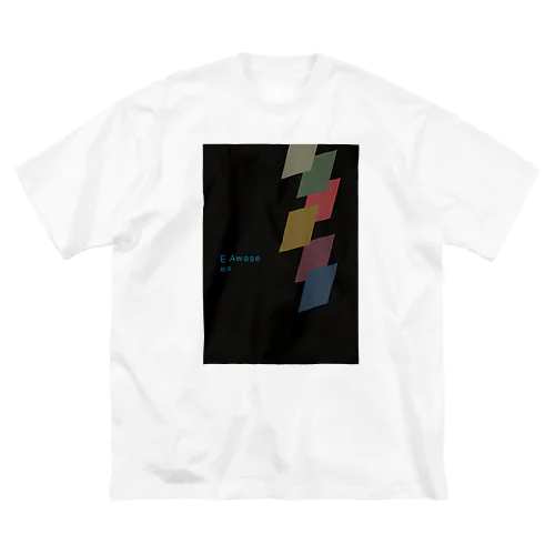 源氏物語　17帖「絵合」 ビッグシルエットTシャツ