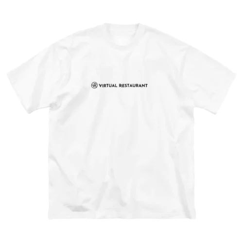 VIRTUAL RESTAURANTシロ ビッグシルエットTシャツ