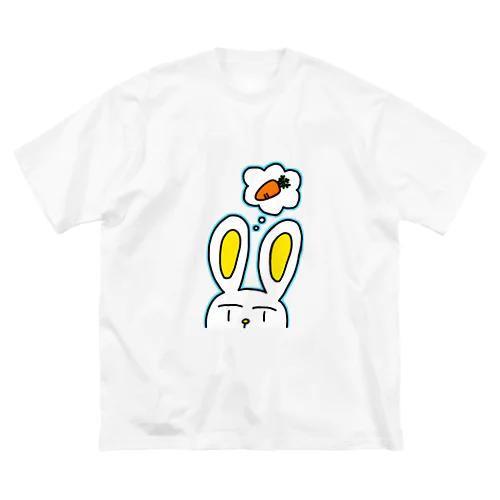 にんじん妄想中 ビッグシルエットTシャツ