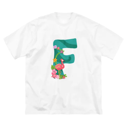 FはFlamingoのF ビッグシルエットTシャツ