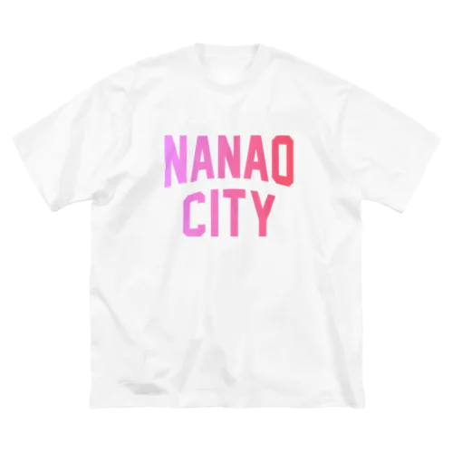 七尾市 NANAO CITY 루즈핏 티셔츠