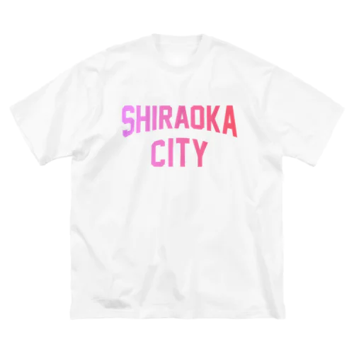 白岡市 SHIRAOKA CITY ビッグシルエットTシャツ