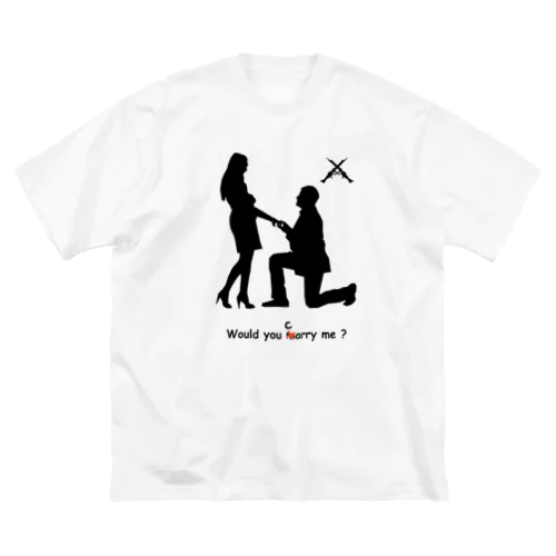 Would you carry me ? ビッグシルエットTシャツ