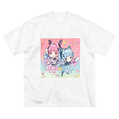 LUCIA×SPICA公式キャラクターグッズ ビッグシルエットTシャツ