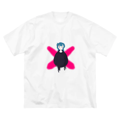 ペイントガール Big T-Shirt