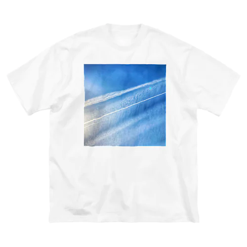 飛行機雲 Big T-Shirt