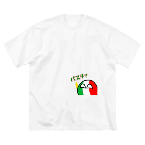 カントリーボールグッズ｢イタリア｣ ビッグシルエットTシャツ