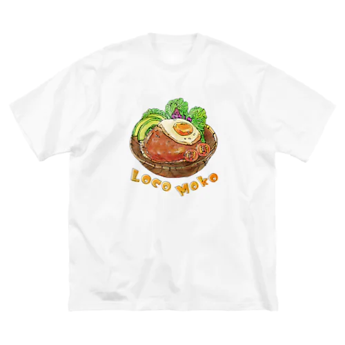 ロコモコ/Loco Moko ビッグシルエットTシャツ