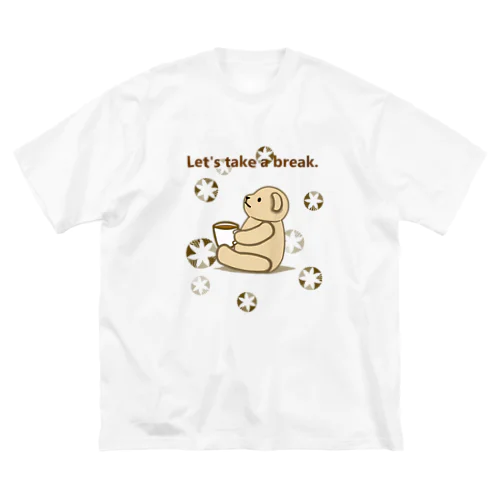 coffee break ビッグシルエットTシャツ