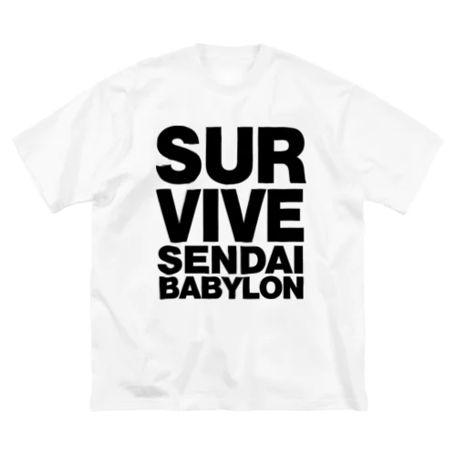 SURVIVESENDAIBABYLON ビッグシルエットTシャツ