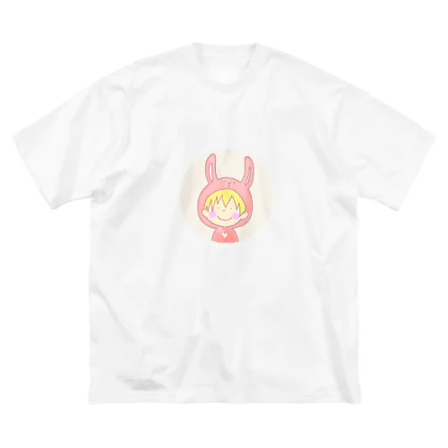 うさぎ.png ビッグシルエットTシャツ