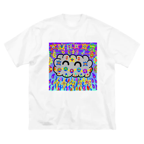 雨雲くん ビッグシルエットTシャツ