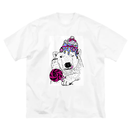 白くまとSWEETS Big T-Shirt