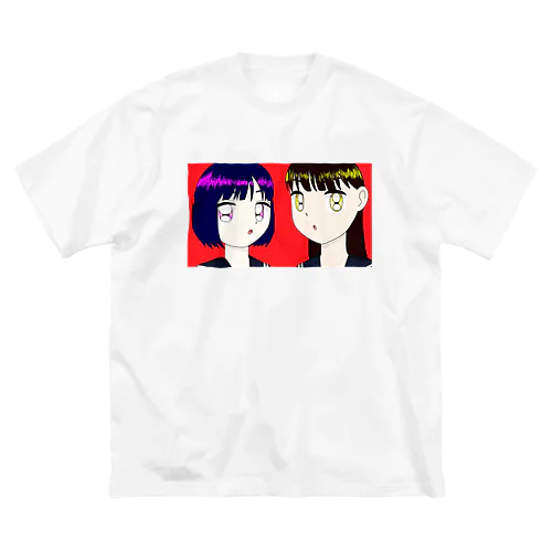 もしもしTシャツ ビッグシルエットTシャツ