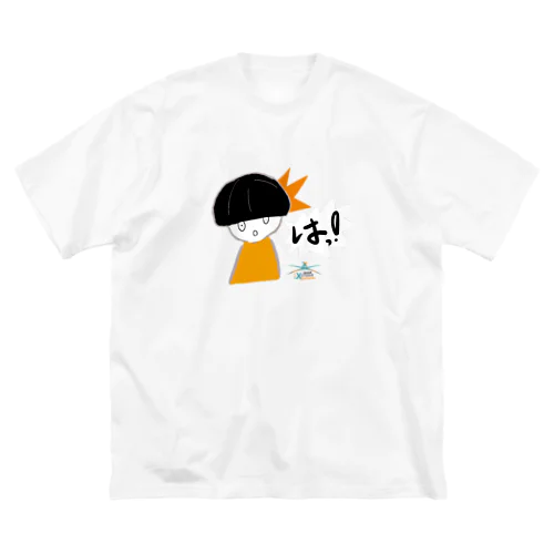 キノコヘアくん ビッグシルエットTシャツ