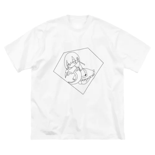 ねむたいよるちゃん ビッグシルエットTシャツ