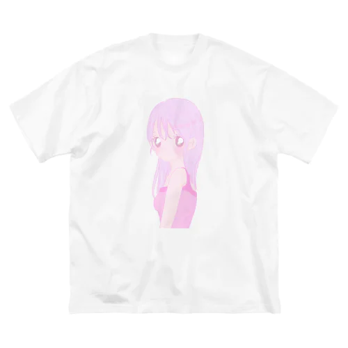 君のキャミソールちゃん Big T-Shirt