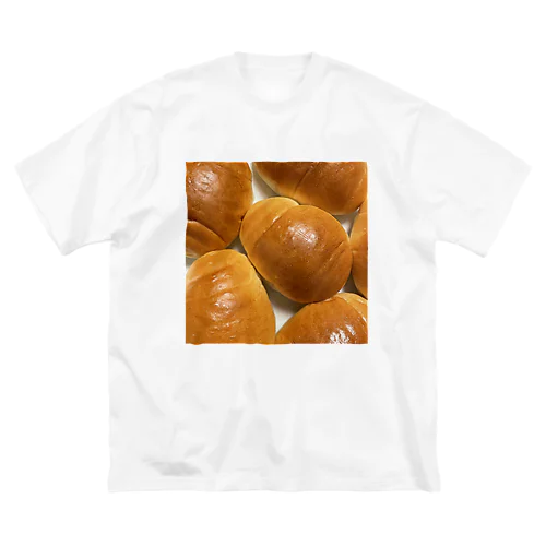 パン(バターロール) ビッグシルエットTシャツ