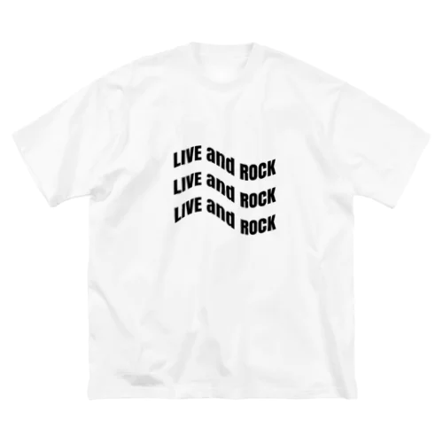 L&R  LIVE and ROCK Big T-Shirt