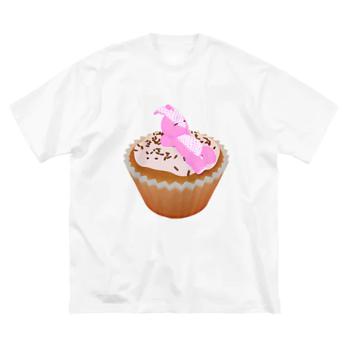 チルなうさぎのぬいぐるみ ビッグシルエットTシャツ