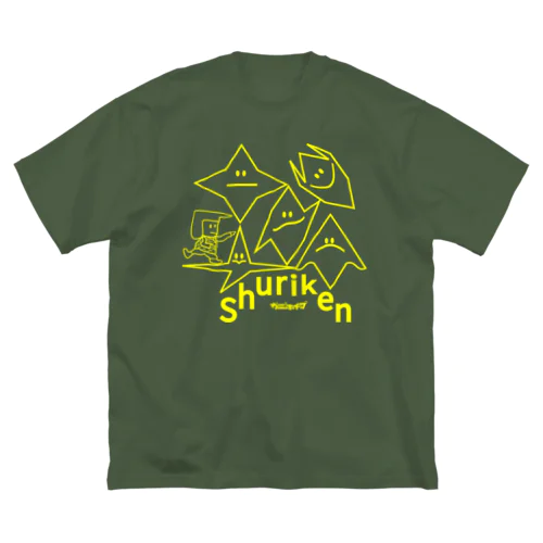 Shuriken ビッグシルエットTシャツ