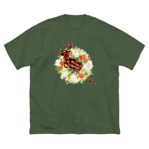 White Christmas ビッグシルエットTシャツ