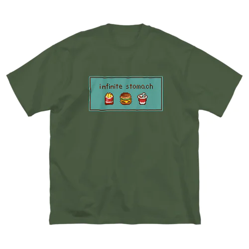 無限の胃 루즈핏 티셔츠