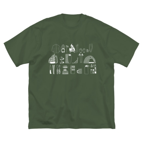キャンプの道具B Big T-Shirt