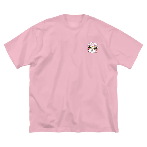 ピンク帽のみかんちゃん Big T-Shirt