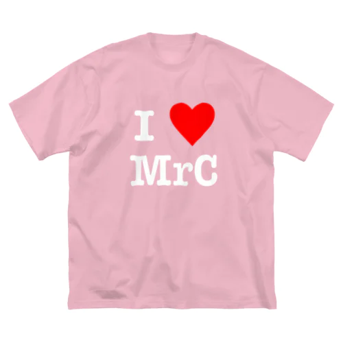 I LOVE MrC ビッグシルエットTシャツ