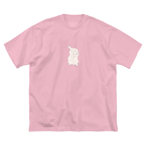 うさぎ（身だしなみ） ビッグシルエットTシャツ