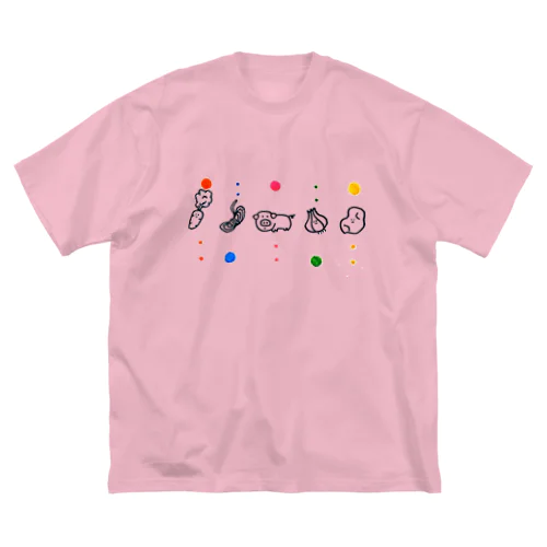 にくじゃが大きめ ビッグシルエットTシャツ