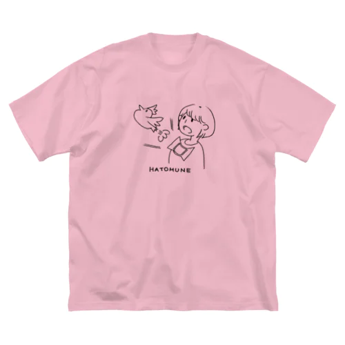 はとむね ビッグシルエットTシャツ