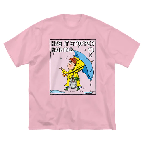 Rainyイエロー ビッグシルエットTシャツ