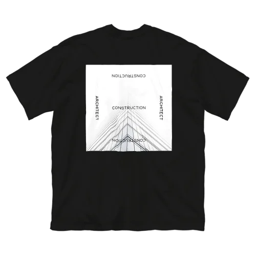 建築物　構造物 ビッグシルエットTシャツ