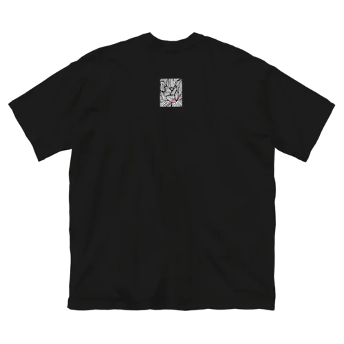 R/E/N. B/W ビッグシルエットTシャツ