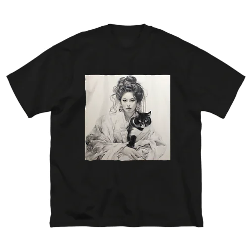 コレクション「猫と共に流れる時」 Big T-Shirt