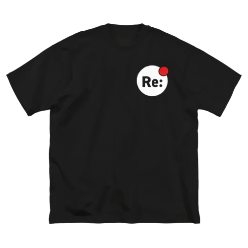 ReMeetアイコンDark ビッグシルエットTシャツ