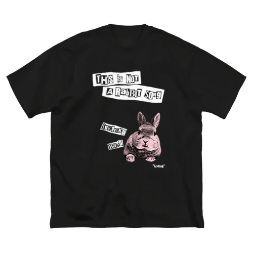 助六ばんど　This is not a rabbit song ビッグシルエットTシャツ