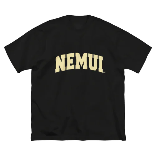 NEMUI UNIVERSITY ビッグシルエットTシャツ