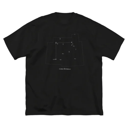 かみのけ座(88星座シリーズ) ビッグシルエットTシャツ