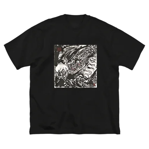 珠龍 ビッグシルエットTシャツ