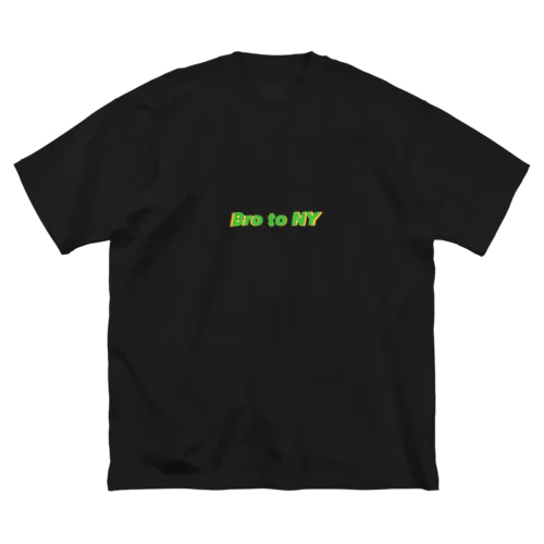 Bro to NY.2 ビッグシルエットTシャツ