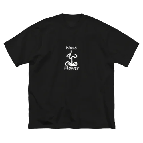 Nose Flower ビッグシルエットTシャツ